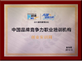 創(chuàng)業(yè)實訓網(wǎng)榮獲“中國品牌競爭力職業(yè)培訓機構(gòu)”